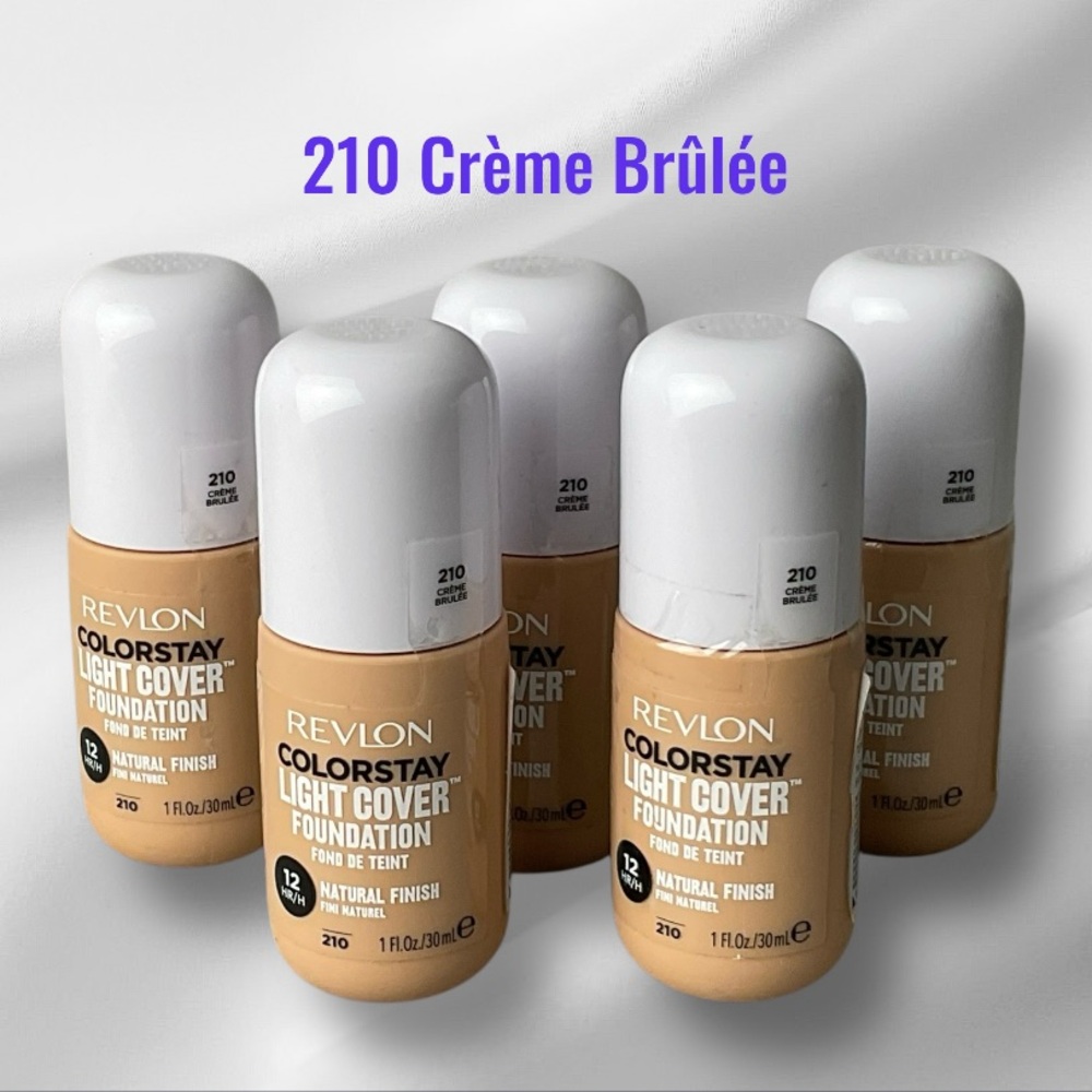 Revlon Colorstay Light Coverage Liquid Foundation Long Wear 210 Crème Brûlée